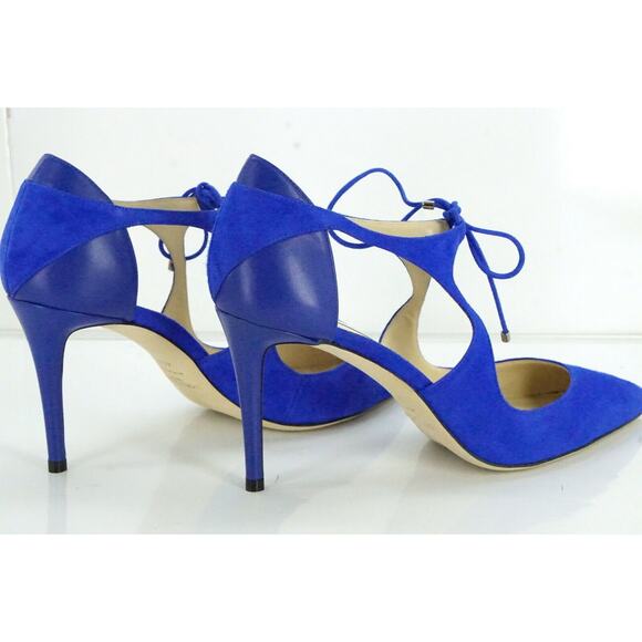 Jimmy Choo Vanessa Cutout Pointy Toe Sandals Size 40.5 10.5 NIB $750 - Picture 3 of 9